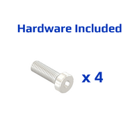 32-909012G-1 MODULAR SOLUTIONS PNEUMATIC PLATE 90MM X 90MM WITH GASKET 1/2" G THREADED CENTER THRU HOLE